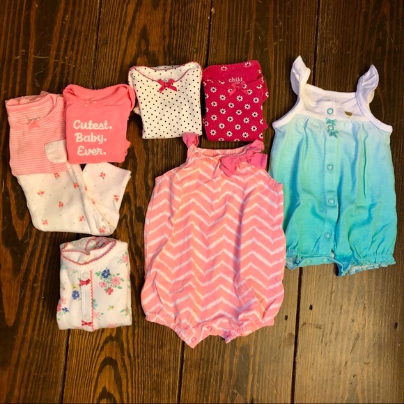 SOLD Baby Girl Newborn Lot - Picture 1 of 3